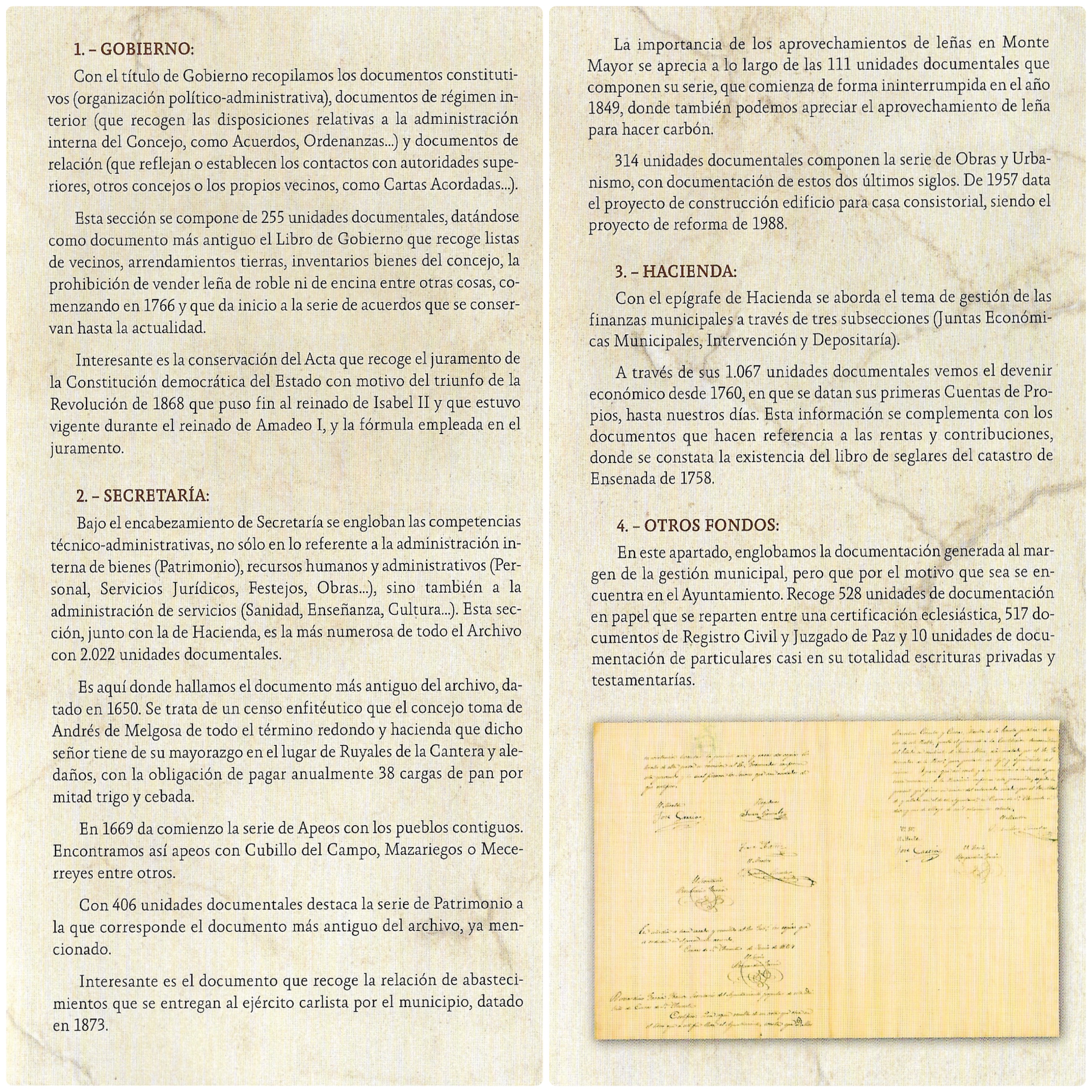Archivo Municipal- Exposición de Documentos