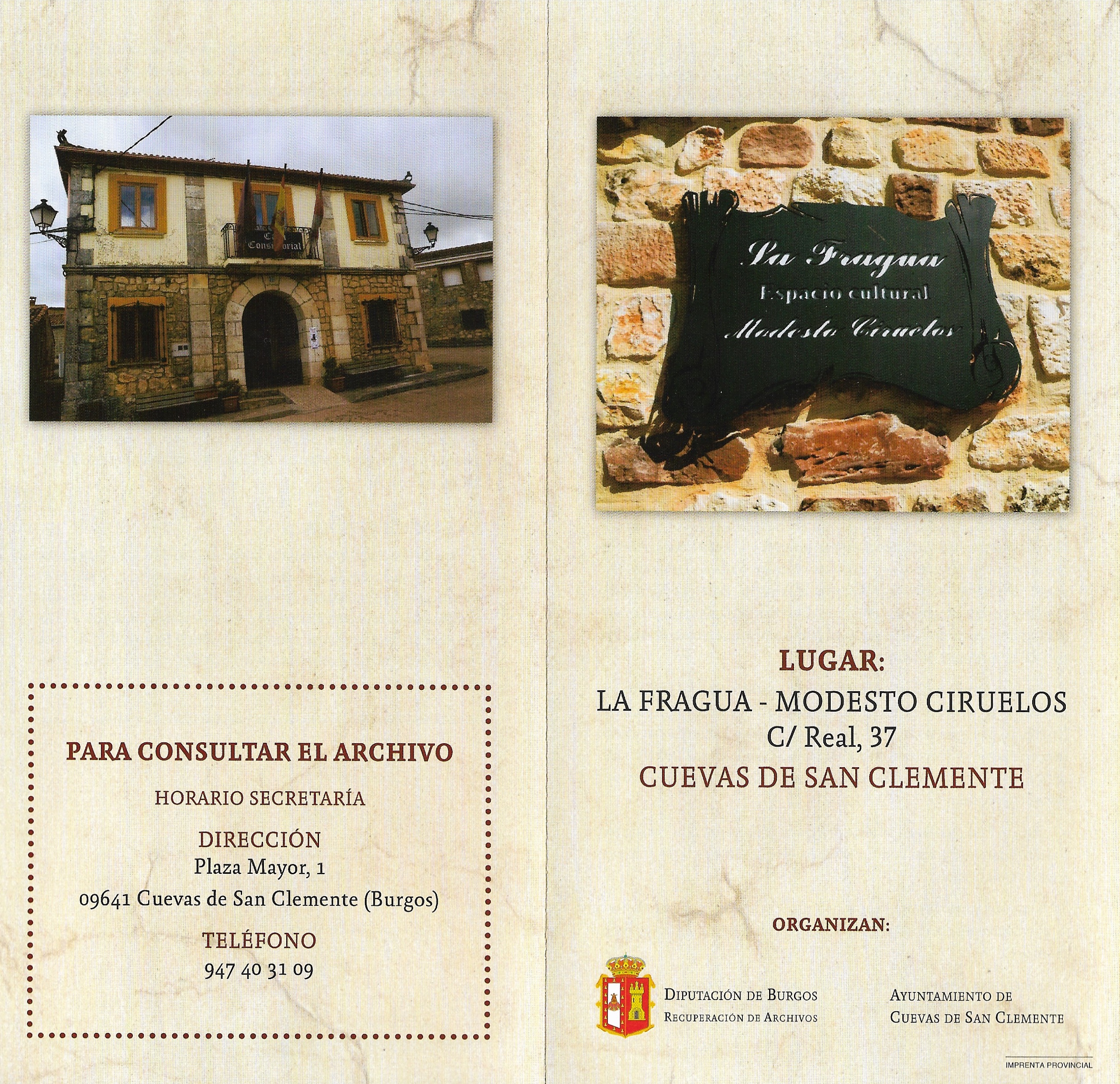 Archivo Municipal- Exposición de Documentos