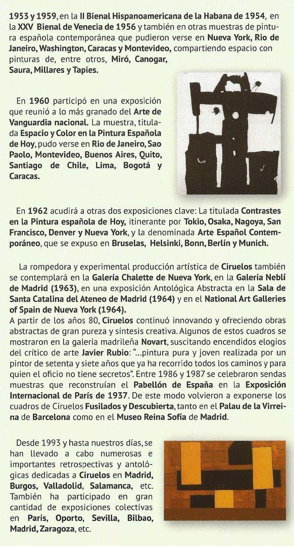 Inauguración del Espacio Cultural - La Fragua - Dedicada al Pintor Modesto Ciruelos