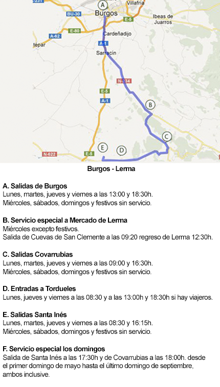 Autobús de Línea - Horarios
